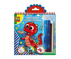 SES Creative 00115 Activity Book Metallic 3 in 1