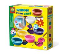 SES Creative 00366 Bubble Window Sticker Paint, Medium