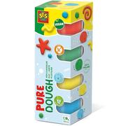 SES Creative 00511 Feel good dough-Pure (4x90gr), Small, Green
