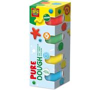 SES Creative 00511 Feel good dough-Pure (4x90gr), Small, Green