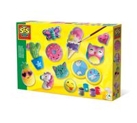 SES Creative 01133 Happy Figures Casting and Painting Kit, Brighten (US IMPORT)