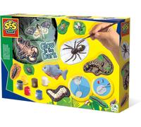 SES Creative 01153 Children's Scary Animals Glow in The Dark Casting and Painti