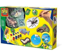 SES Creative 01153 Children's Scary Animals Glow in The Dark Casting and Paintin