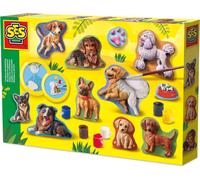 SES Creative 01294 Casting and Painting - Dogs - Creative Craft Kit for Kids Ag