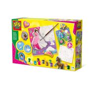 SES Creative 01349 Casting Canvases to Paint Princesses 3X, Yellow (US IMPORT)