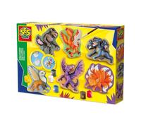SES Creative 01404 Casting and Painting Mythical Creatures, Plaster, for Kids