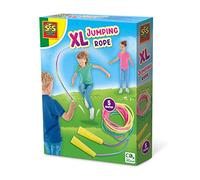 SES Creative 02244 XL Jumping rope (5 meter) - 5 meters, Neon rainbow, Playtips, Age 5+