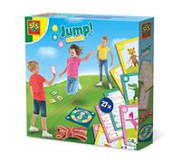 SES Creative 02248 Jump! animals - French skipping challenges - Cards with cool tricks, pictures with animals, Age 3+
