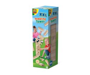 SES Creative 02313 - Tumbling tower XXL, big wooden blocks, fun skil (US IMPORT)