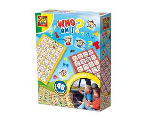 SES Creative 02406 Window Sticker Game for the Car - Travel Games - Fun on the Road - 48 Stickers and 2 Game Boards