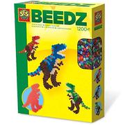 SES Creative 06117 Iron on Beads T-Rex, Multicoloured (US IMPORT)