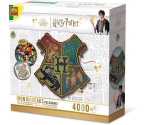 SES Creative 09346 Harry Potter Hogwarts Crest Fuse Beads DIY Set Wall Decoratio