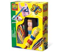 SES Creative Childrens French Knitting Set Doll And Thread Kids Crafts Set