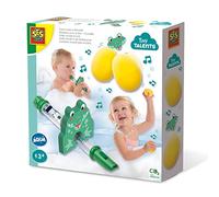 SES Creative 13059 Croco music in the bath - Water flute can be filled with water; Water level changes the pitch of the flute; Age 3+