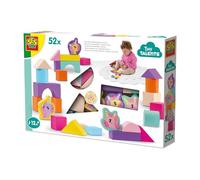 Wooden Building Blocks Unicorn 52pcs SES Creative Multi 1 Pack