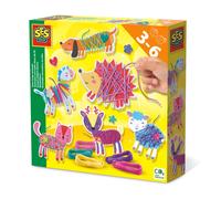 SES Creative Yarn Wrap Animals Craft Kit