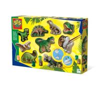 SES Creative 1403 Casting Plaster - Dinosaur World Craft Kit for Kids