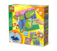 SES Creative 14042 - I Learn to Cut and Paste, Safe Scissors, Complete Set for Young Children