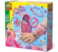 SES Creative 14128 Dreams-Glitter Bracelets, Mixed, One Size