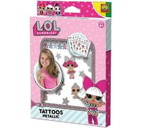 SES Creative 14192 L.O.L. Surprise L.O.L Metallic, Bunte Tattoos