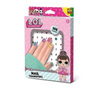 SES Creative 14193 L.O.L. Surprise L.O.L. Nail transfers, Bunte Aufkleber