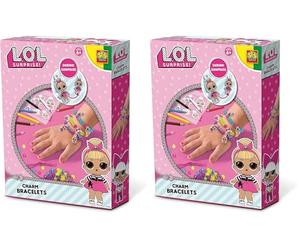 SES Creative 14196 L.O.L. Surprise L.O.L. Charm Bracelets (Pack of 2)