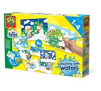 SES Creative 14459 Colouring with Water - Hidden Animals Mega Set
