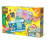 SES Creative 14632 Animal I learn to stick and recognize shapes, Sma (US IMPORT)