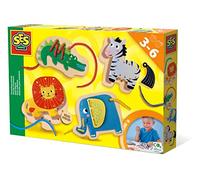 SES Creative 14633 Threading Animals