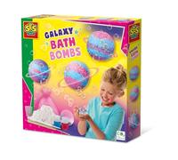 SES Creative 14769 - Galaxy Bath Bombs, Mix dye to Make Your own Colours, Bright Colours, Complete STEM-Set for Children 8 Years and Older