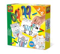 SES Creative 14810 - I Learn to Glue, 5 Rolls of Coloured Tape, 16 P (US IMPORT)