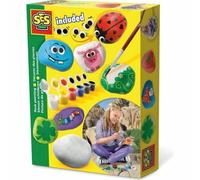 SES Creative 14818 Children's Rock Painting Kit, 6 Colours, for 5 ye (US IMPORT)