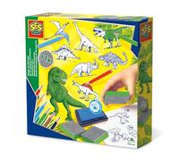 SES Creative 14919 Dinosaur Stamp Set, Mixed Colours