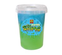 SES Creative 15022 Marble Slime-Green and Blue 200gr (US IMPORT)