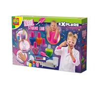 SES Creative 25141 Nail Studio Lab - Nail Polish for Kids - Make Your Own Nail Polish - STEM Toy - Experiment Kits