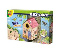 SES Creative 25209 Build Your Own Birdhouse - Craft and Decorate Your Birdhouse - Craft Kit