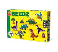 SES Creative 6202 - Iron on Beads - Dino World - Fusible Beads Ironing Beads, Mutiple