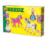 SES Creative 6216 Unicorns and Princesses Beedz Iron-On Beads, Multi-Colour