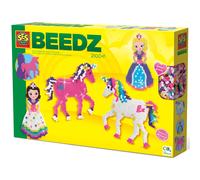 SES Creative 6216 Unicorns and Princesses Beedz Iron-On Beads, Multi (US IMPORT)