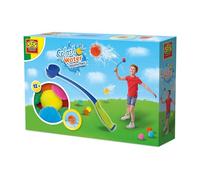 SES Creative 8710341023188 Splash Water Ball Launcher - Throw Reusable Water Balloons up to 25 Metres - Reusable - Water Toy
