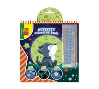 Ses Creative Activity Colouring Book Glow In The Dark 3 In 1