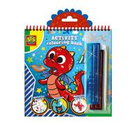 SES Creative Activity Colouring Book Metallic 3 in 1