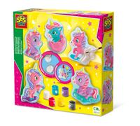 SES Creative Casting and painting - Baby unicorns, für Kinder ab 5 Jahren, Yellow