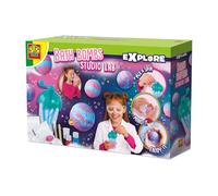 SES Creative Bath Bombs Studio Laboratory - DIY Bath Bomb Experiment Kit for Children - Fun Science Activity Box - Make Your Own Fizzy Bath Bombs - STEM Craft Set for Kids Ages 8+