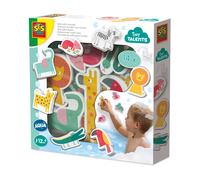 SES Creative Bath Toy - Safari Animals, 14 Non Toxic Foam Animals For Bath Time Play, For Infants and Toddlers from 12 Months and Up