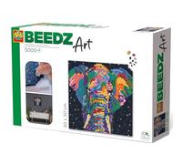SES Creative Beedz Art Elephant Fantasy, 5000 Iron On Fuse Beads Set, Arts and Crafts for Children and Adults