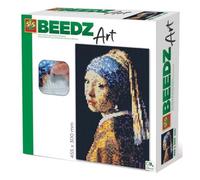Ses Creative Beedz Art-vermeer Girl With A Pearl Earring 300x456 Mm 7000 Pieces Clear Kids