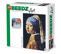 Ses Creative Beedz Art-vermeer Girl With A Pearl Earring 300x456 Mm 7000 Pieces Clear