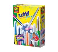 SES Creative Blow airbrush pens - Magic colour changing | Size: 1 Pack SES Creative Multicolor 1 Pack