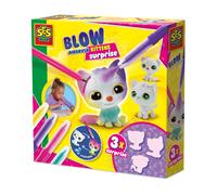 SES Creative Blow Airbrush Pens Paint Your Own Animals Build Create Painting